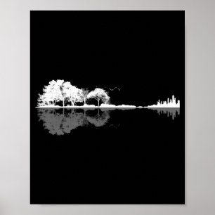 Natuur Guitar Poster