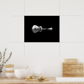 Natuur Guitar Poster (Keuken)