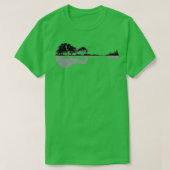 Natuur Guitar Shadow T-shirt (Design voorkant)