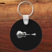 Natuur Guitar Sleutelhanger (Voorkant)
