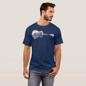 Natuur Guitar T-shirt (Voorkant volledig)