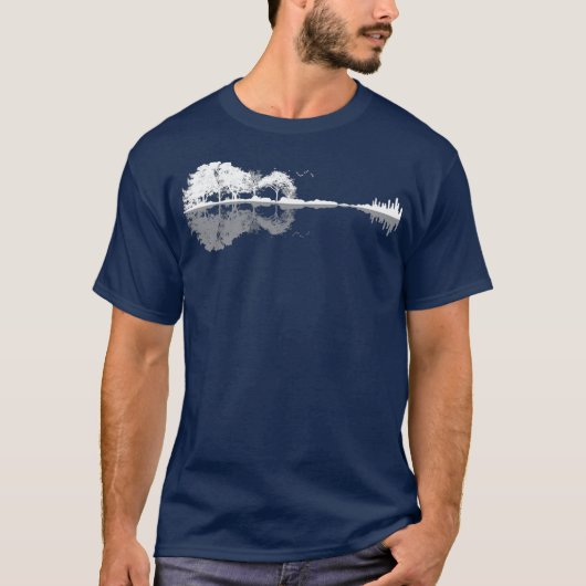 Natuur Guitar T-shirt (Voorkant)