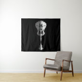 Natuur Guitar Wandkleed (In Situ (horizontaal))