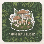 Natuur Haast Nooit Kartonnen Onderzetters (Voorkant)
