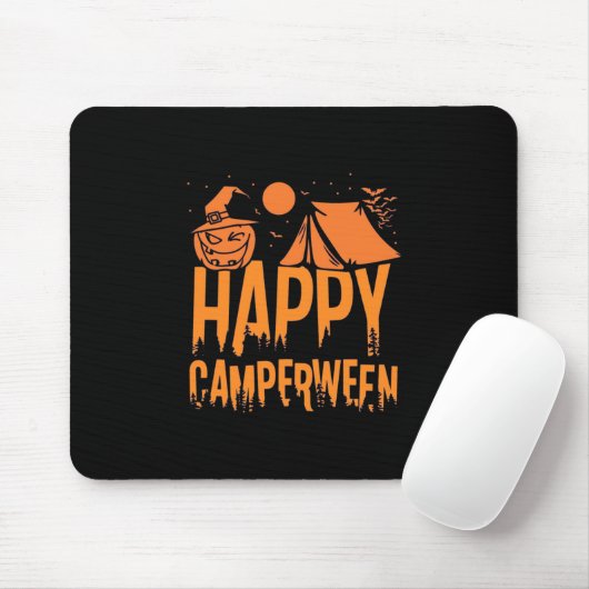 Natuur Halloween Camper Muismat (Met muis)
