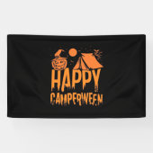 Natuur Halloween Camper Spandoek (Horizontaal)