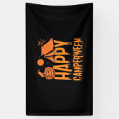 Natuur Halloween Camper Spandoek (Verticaal)