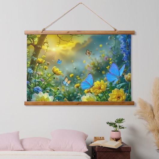 natuur hangend wandkleed (Slaapkamer)