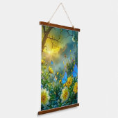 natuur hangend wandkleed (Gebogen)