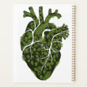 "Natuur Hart. Botanische hartplanner Planner (Achterkant)