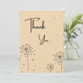 Natuur Hartelijk dank Bedankkaart (Staand voorkant)