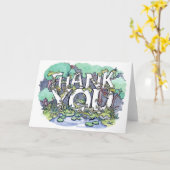 Natuur Hartelijk dank Kaart (Gele Bloem)