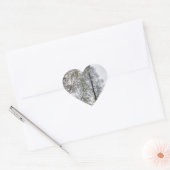 Natuur hartsticker hart sticker (Envelop)