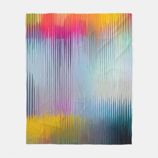 Natuur Haze Art Print Fleece Deken (Voorkant)