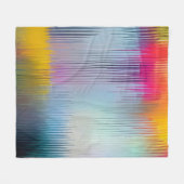 Natuur Haze Art Print Fleece Deken (Voorkant (Horizontaal))