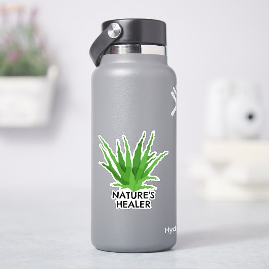 Natuur Healer Aloe Vera Sticker (HydroFlask)