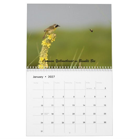 Natuur heeft een gevoel van Humor Kalender (Jan 2027)