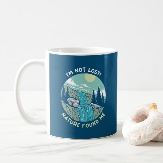 Natuur heeft me gevonden koffiemok (Met donut)