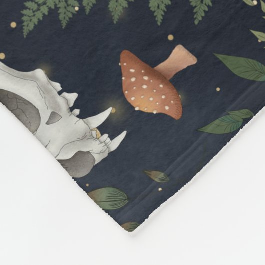 Natuur heks fleece deken (Hoek)