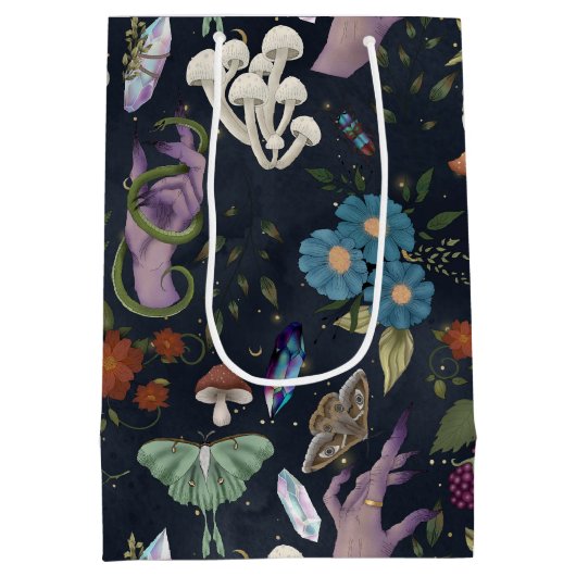 Natuur heks medium cadeauzakje (Achterkant)