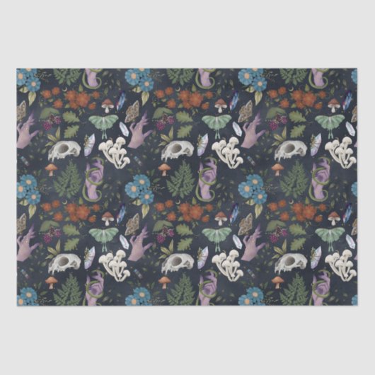 Natuur heks tissuepapier (Voorkant)