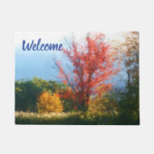 Natuur herfst afvegen Foto's Welkom Deurmat (Voorkant)