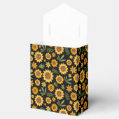 Natuur Herfst Zonnebloem Bedankdoosjes (Geopend)