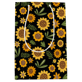 Natuur Herfst Zonnebloem Medium Cadeauzakje