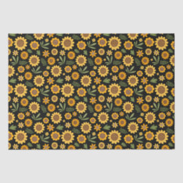 Natuur Herfst Zonnebloem Tissuepapier