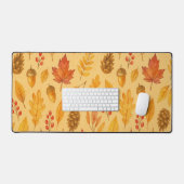 Natuur herfstpatroon bureaumat (Keyboard & Muis)