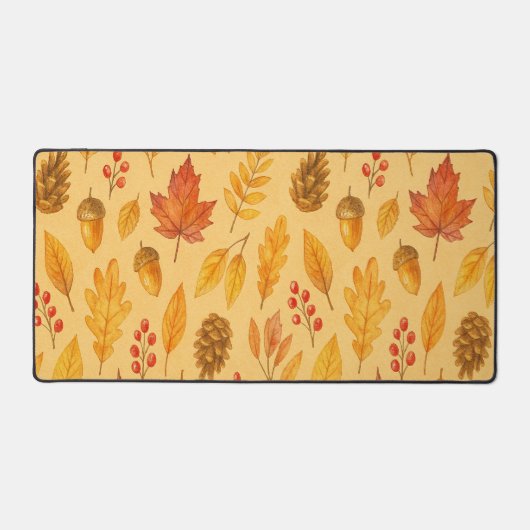 Natuur herfstpatroon bureaumat (Voorkant)