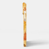 Natuur herfstpatroon iPhone hoesje (Linkerkant)