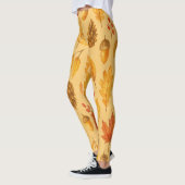 Natuur herfstpatroon leggings (Links)