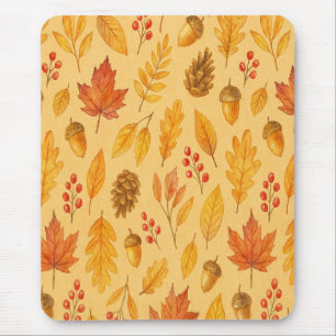 Natuur herfstpatroon muismat