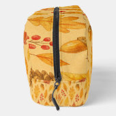 Natuur herfstpatroon toilettasje (Rechts)