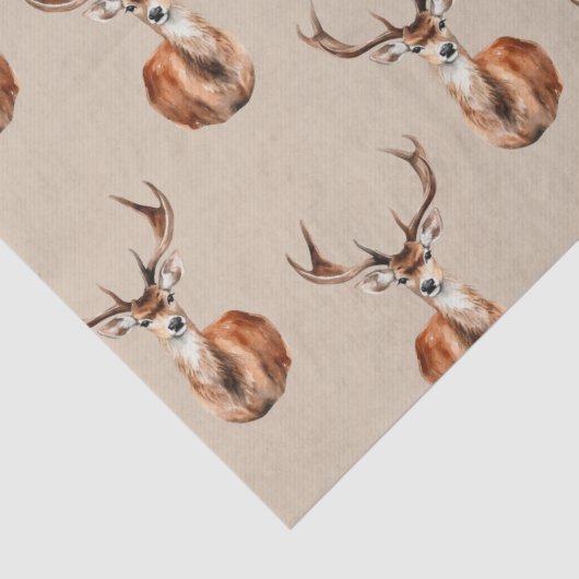 Natuur Herten Wildlife Tissuepapier (Detail)