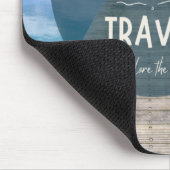 Natuur Het is tijd om Quote te reizen Muismat (Hoek)