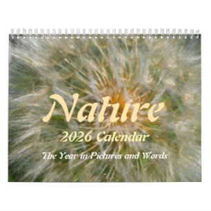Natuur: Het Jaar in Beelden en Woorden 2026 Kalender
