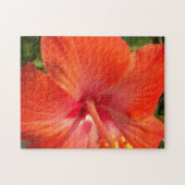natuur, hibiscus, bloem, zomer, floreel, tropisch legpuzzel (Horizontaal)