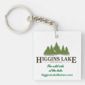Natuur Higgins Lake Sleutelhanger (voorkant)
