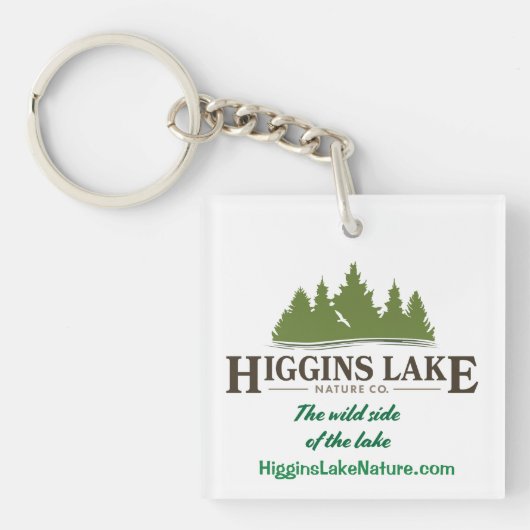Natuur Higgins Lake Sleutelhanger (voorkant)