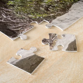 Natuur Hiking Landscape Trees & Water Legpuzzel (Zijkant)