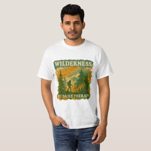  Natuur Hiking T-shirt (Voorkant volledig)
