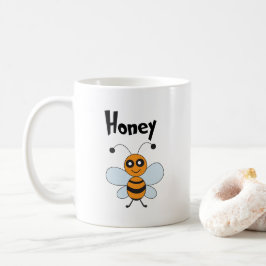 Natuur honingbijen Insect in het wild levende dier Koffiemok