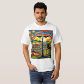 Natuur horloges t-shirt (Voorkant volledig)