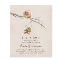 Natuur houdt van slakken feestuitnodigingen voor b