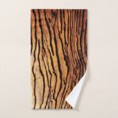 natuur - houtkorrelkunst 4 bad handdoek (Handdoek)