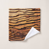 natuur - houtkorrelkunst 4 bad handdoek (Wasdoekje)