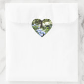 Natuur Hydrangea Floral Trees Fotografie Hart Sticker (Tas)