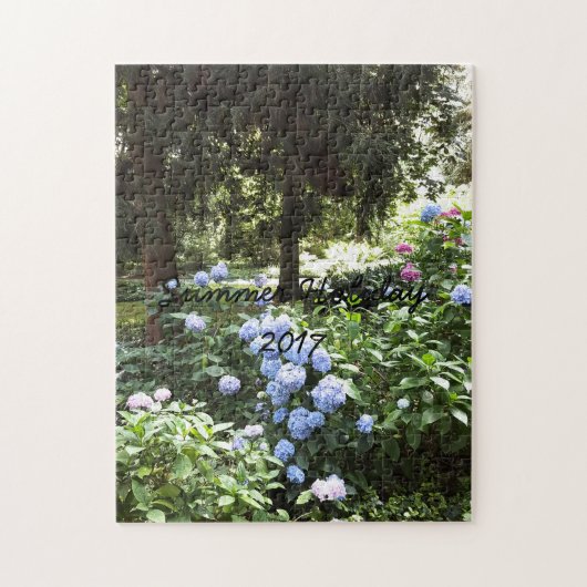 Natuur Hydrangea Floral Trees Fotografie Legpuzzel (Verticaal)
